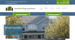 Desktop Screenshot of brooksidevillageapartments.com