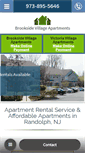 Mobile Screenshot of brooksidevillageapartments.com